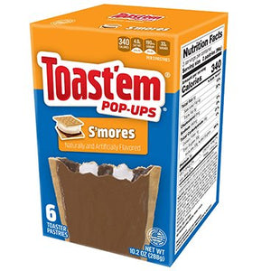 Toast'em Pop-Ups Frosted S'mores Toaster Pastries 288g – Candy Store 4 You