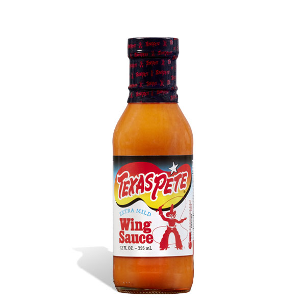 Texas Pete Extra Mild Wing Sauce 355ml (Best Before Date 12/02/2025)