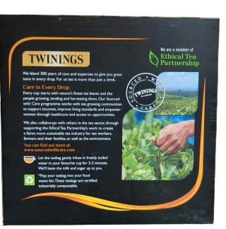 Twinings English Breakfast Tea - 80 Tea Bags