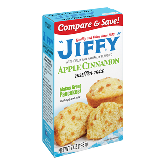 Jiffy Apple Cinnamon Muffin Mix 198g