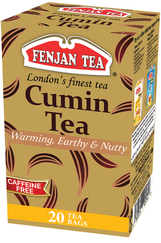 Fenjan Cumin Tea, Warming, Earthy & Nutty, 20 Tea Bags