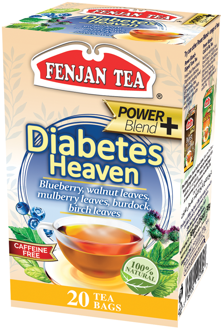 Fenjan Diabetes Heaven Tea 30g | Caffeine Free | 20 Tea Bags