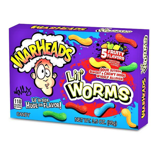 Warheads Lil Worms Candy 99g