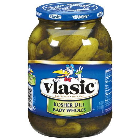 Vlasic Baby Wholes Kosher Dill 946ml