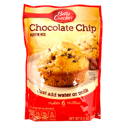 Betty Crocker Chocolate Chip Muffin Mix 184g sold by American Grocer in the UK