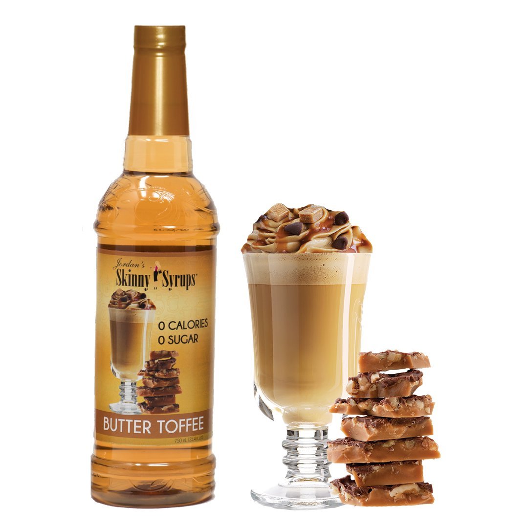 Skinny Sugar Free Butter Toffee Syrup 750ml