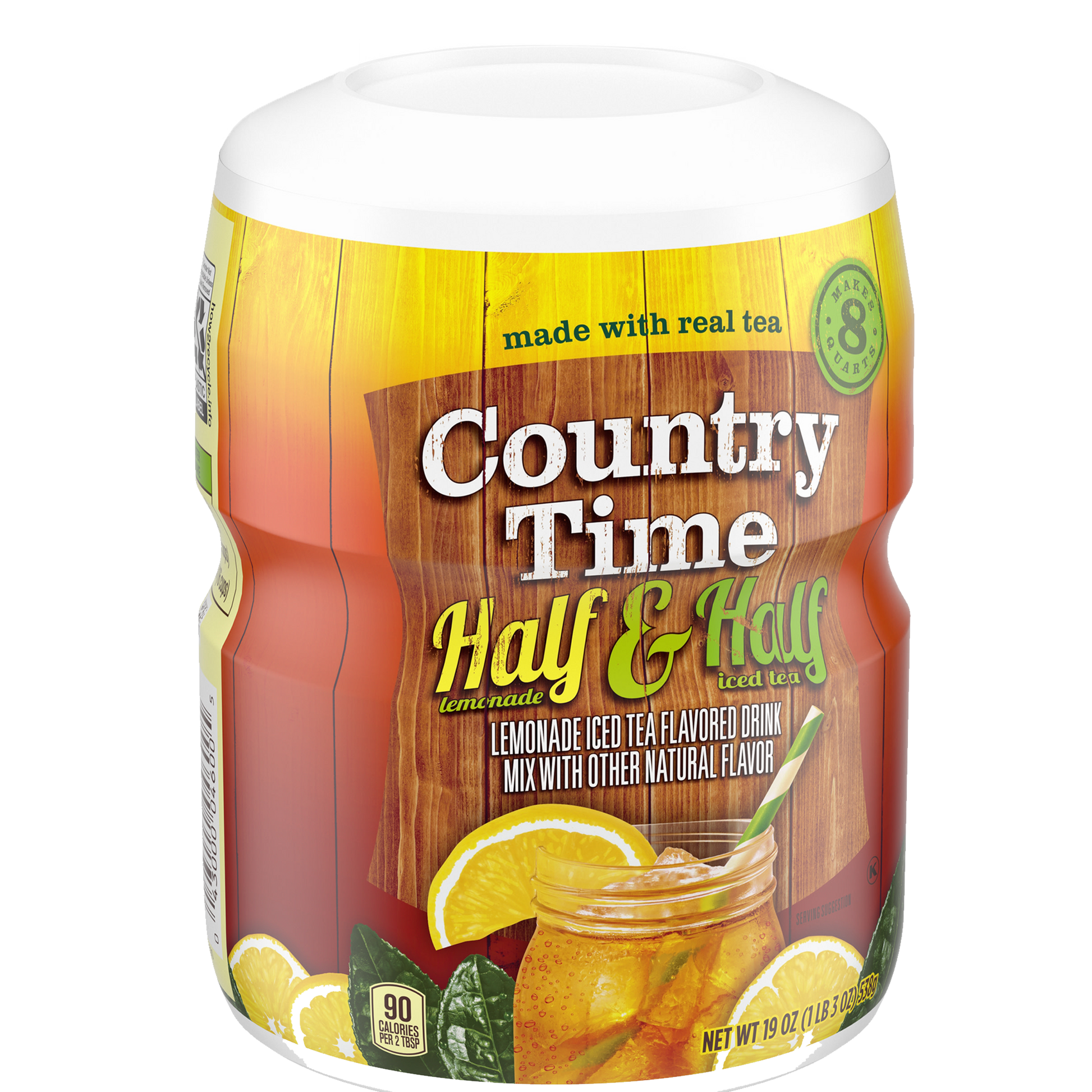 Country Time Half & Half  Lemonade Ice Tea Flavoured Drink 538g sold by American grocer Uk