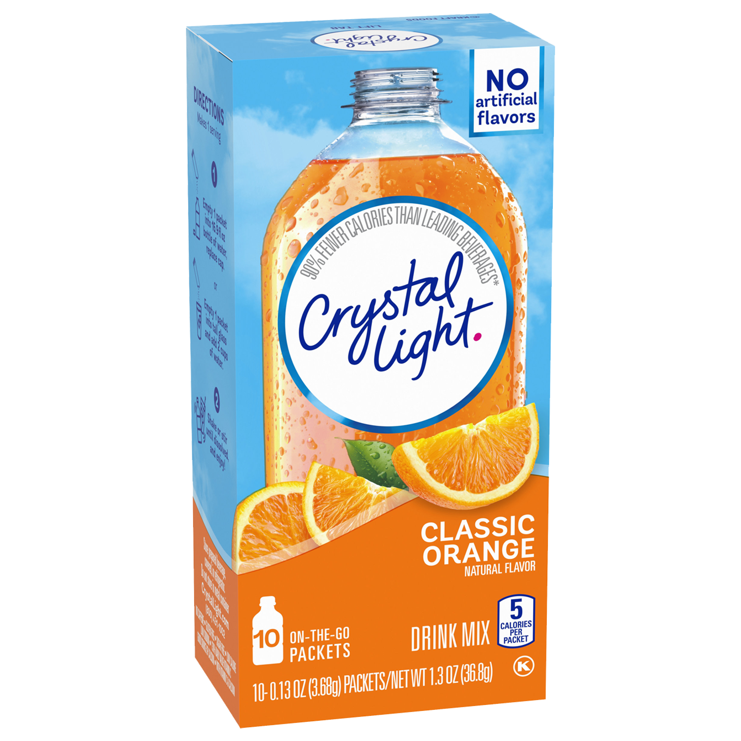 Crystal Light On The Go Classic Orange Drink Mix 36.8g sold by American grocer Uk