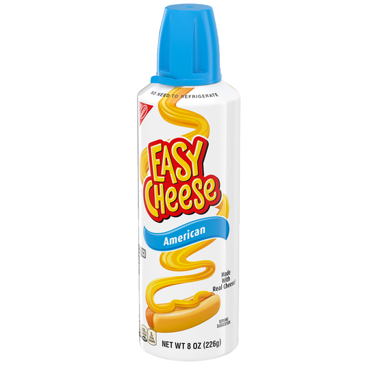 Nabisco Easy Cheese American Pasteurised Cheese Snack 226g