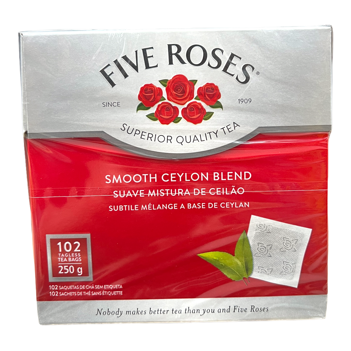 Five Roses Smooth Ceylon Blend Superior Quality Tea 250g [South African]