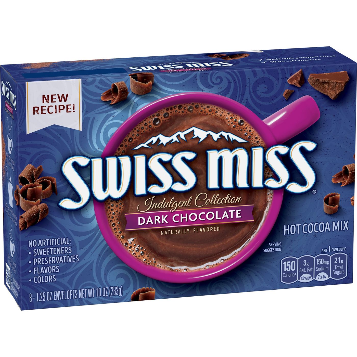 Swiss Miss Indulgent Collection Dark Chocolate Sensation Hot Cocoa Mix 283g