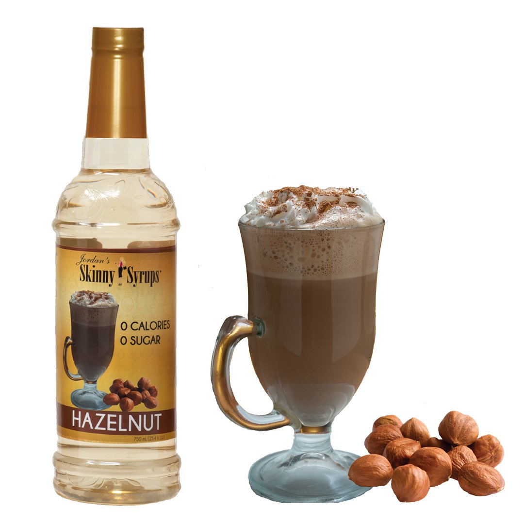 Skinny Sugar Free Hazelnut Syrup 750ml