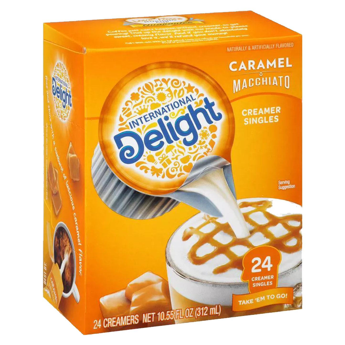 International Delight Caramel Macchiato Creamer 312ml- 24ct