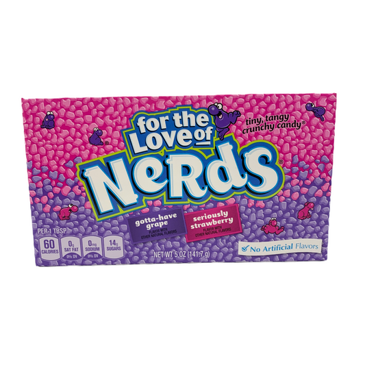 Nerds Grape Strawberry Candy Theatre Box 141.7g