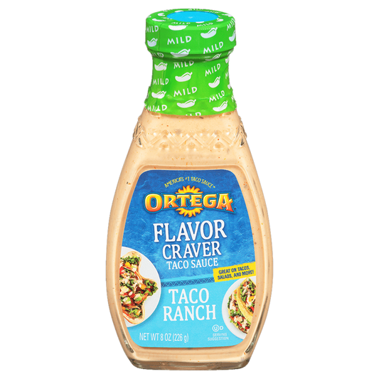 Ortega Flavour Craver Taco Ranch Sauce 226g