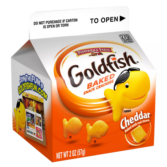 Pepperidge Farm Goldfish Cheddar Baked Snack Crackers 57g