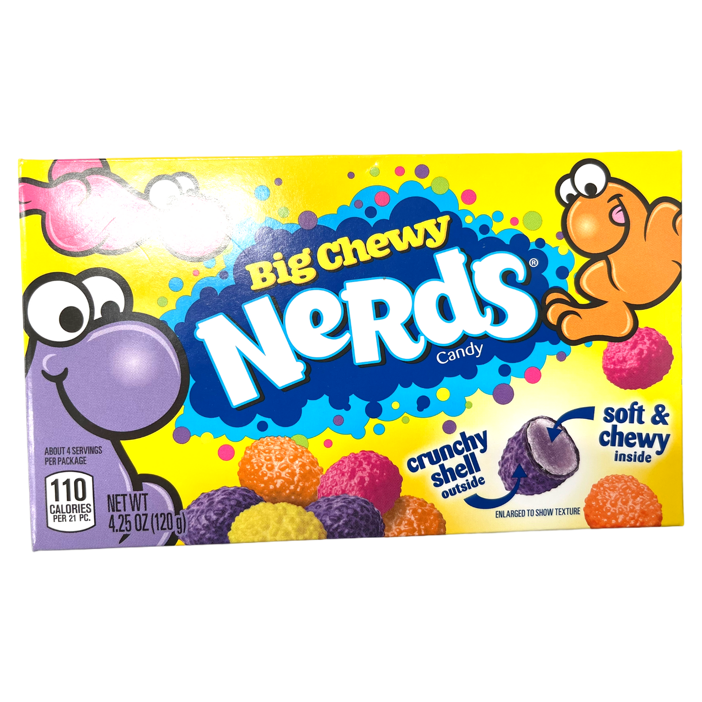 Nerds Big Chewy Candy Theatre Box 120g