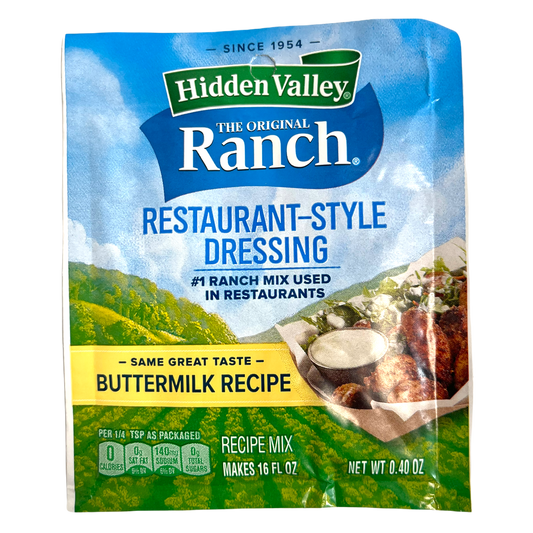 Hidden Valley Original Restaurant Style Buttermilk Recipe Dressing Mix 11g