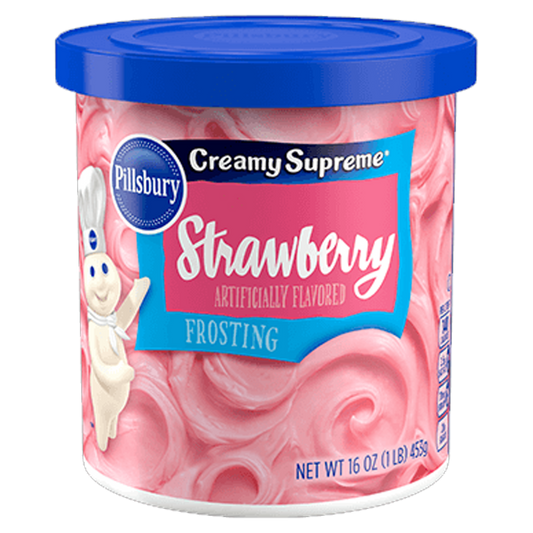 Pillsbury Creamy Supreme Strawberry Frosting 453g