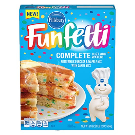 Pillsbury Funfetti Complete Pancake & Waffle Mix 794g