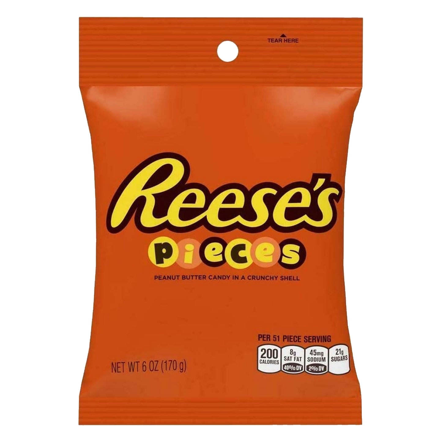 Reese's Pieces Peanut Butter Peg Bag 150g
