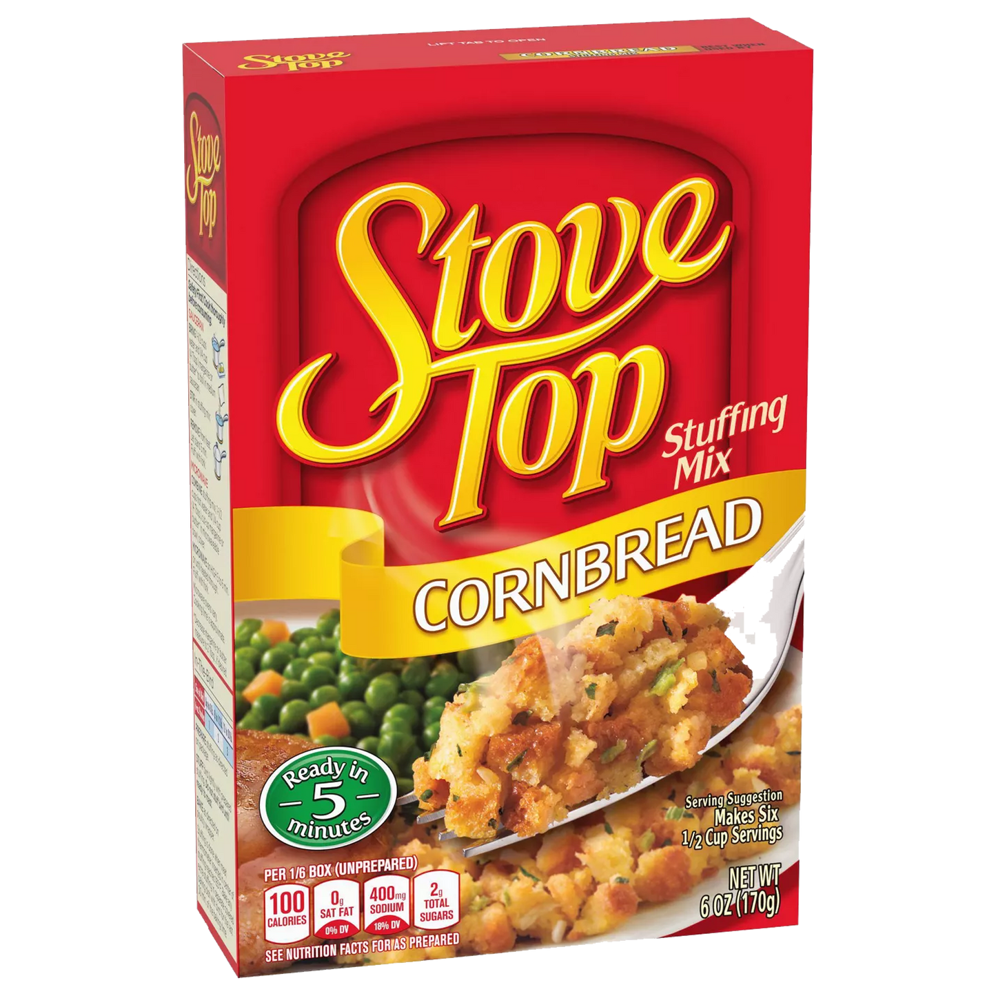 Stove Top Cornbread Stuffing Mix 170g (Best Before Date 19/07/2024)