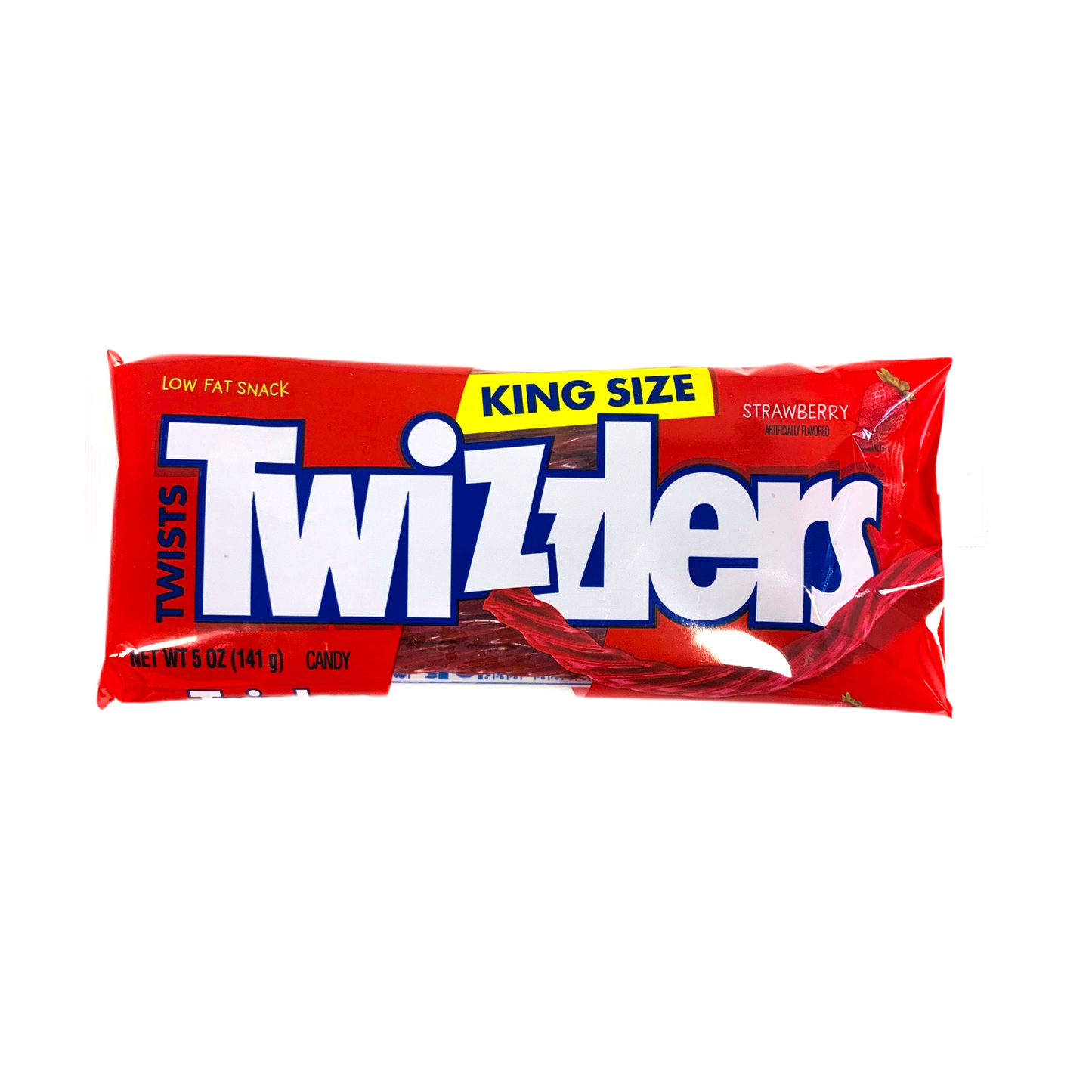 Twizzlers Strawberry Twists Candy King Size 141g – Candy Store 4 You