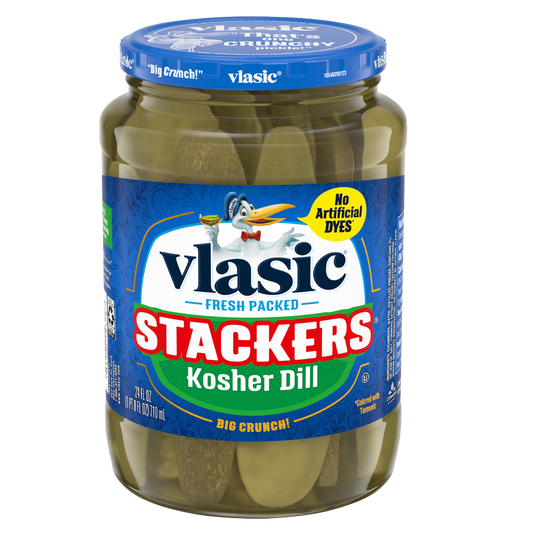 Vlasic Stacker Kosher Dill Pickle 710ml