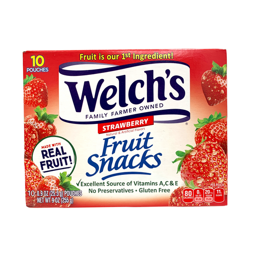 Welch's Strawberry Fruit Snacks 227g