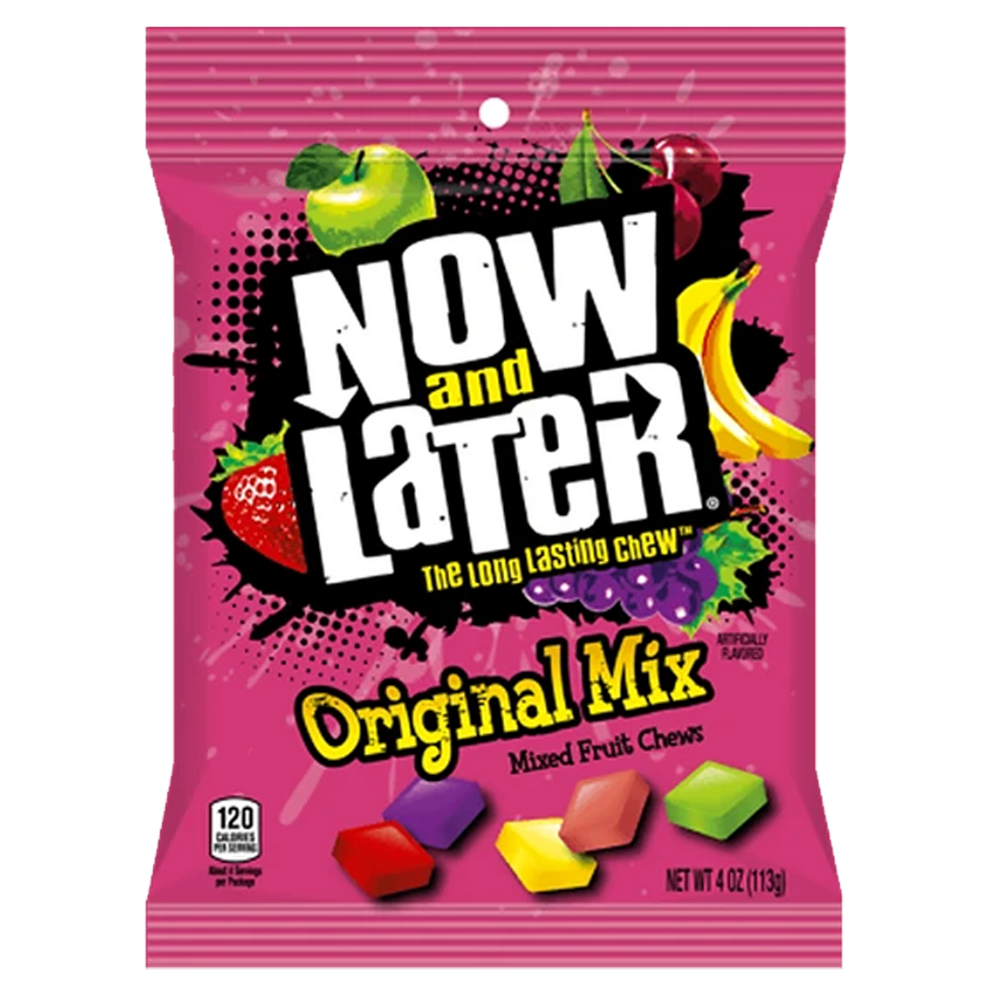 Now and Later Original Mixed Fruit Chews 113g